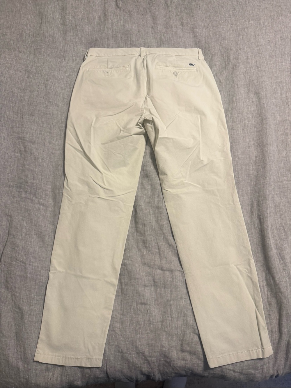 Men's Vineyard Vines Light Khaki Performance Outlet Khakis- 32x30